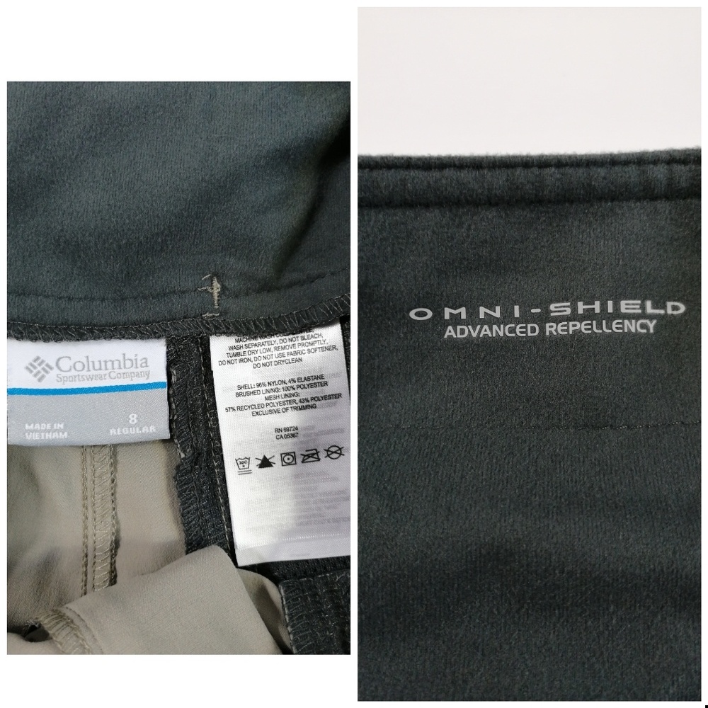 Grey Columbia Omnishield Active Convertible Pants - image 7